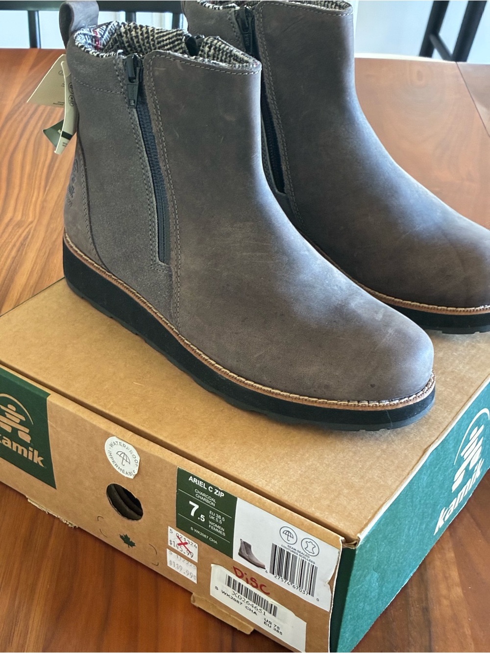 Kamik Ariel C Zip Boots